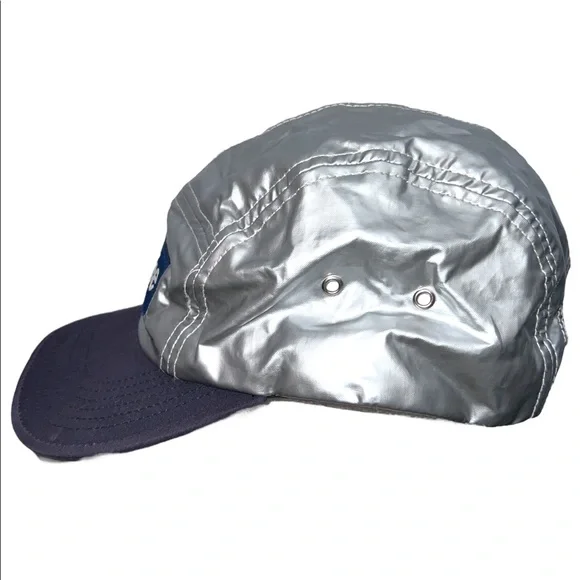 Supreme Silver Navy F/W 2013 Camp Cap 5 Panel Hat - Picture 6 of 6